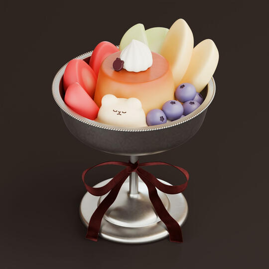 pudding à la mode